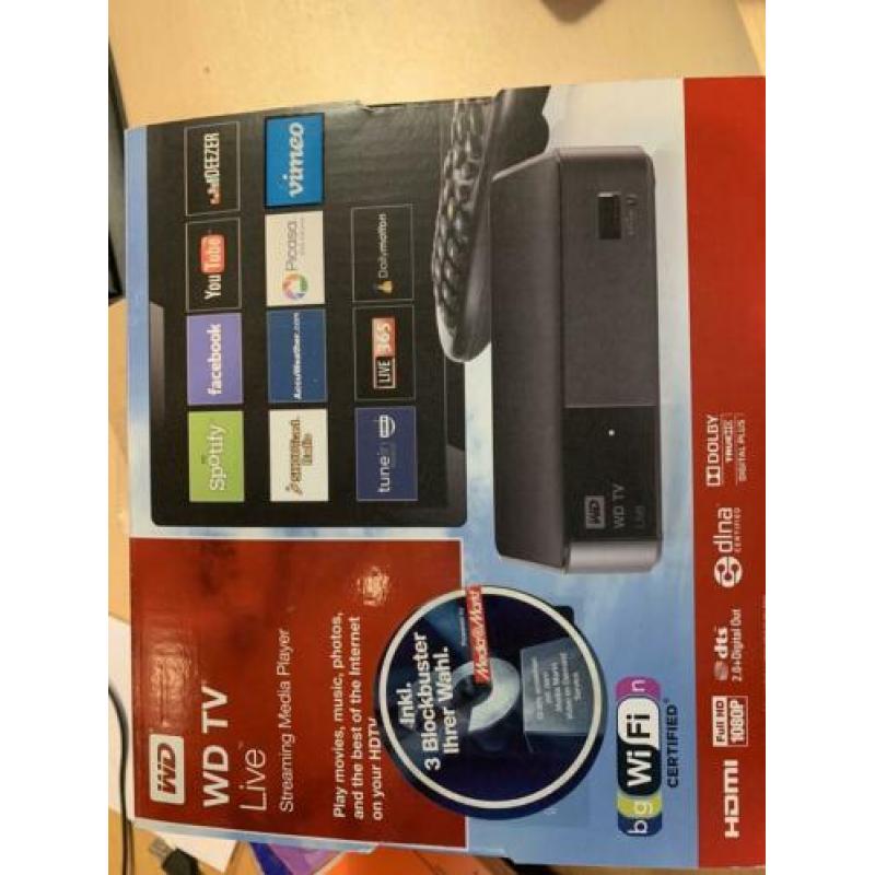 WD TV Live Streaming mediaplayer