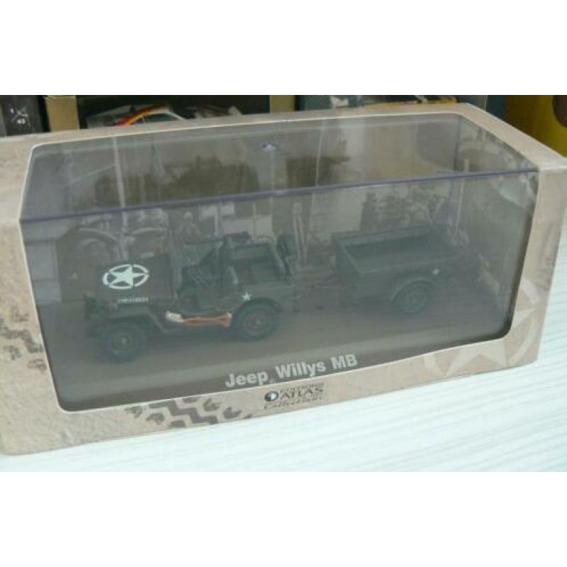 Atlas Jeep Willys MB 1/43