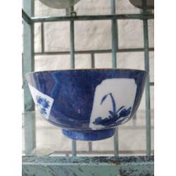 Kangxi powder blue bowl / Chinese - Chinees