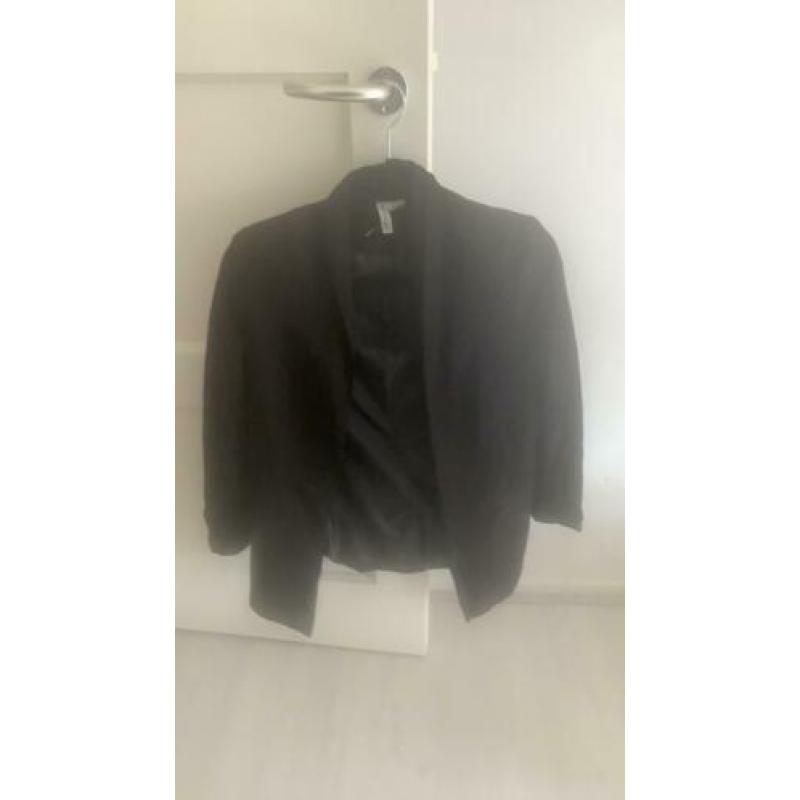 Zwarte h&m blazer