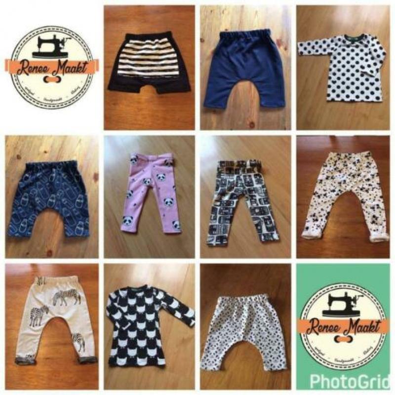 SALE harem broek / legging maan ster 50 56 62 68 74 80 86 92