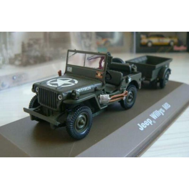 Atlas Jeep Willys MB 1/43