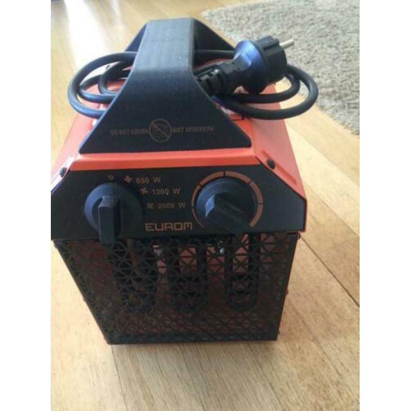 EUROM werkplaatskachels Delta 2000 en 3000 Watt