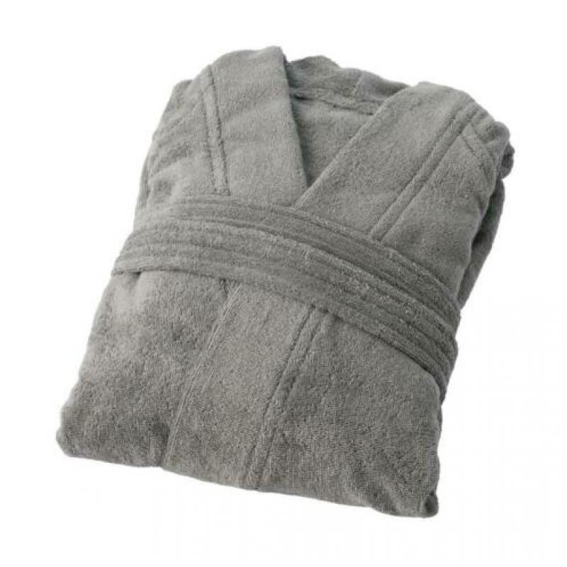 Zachte badstof badjas/ochtendjas maat S/M (Nieuw)