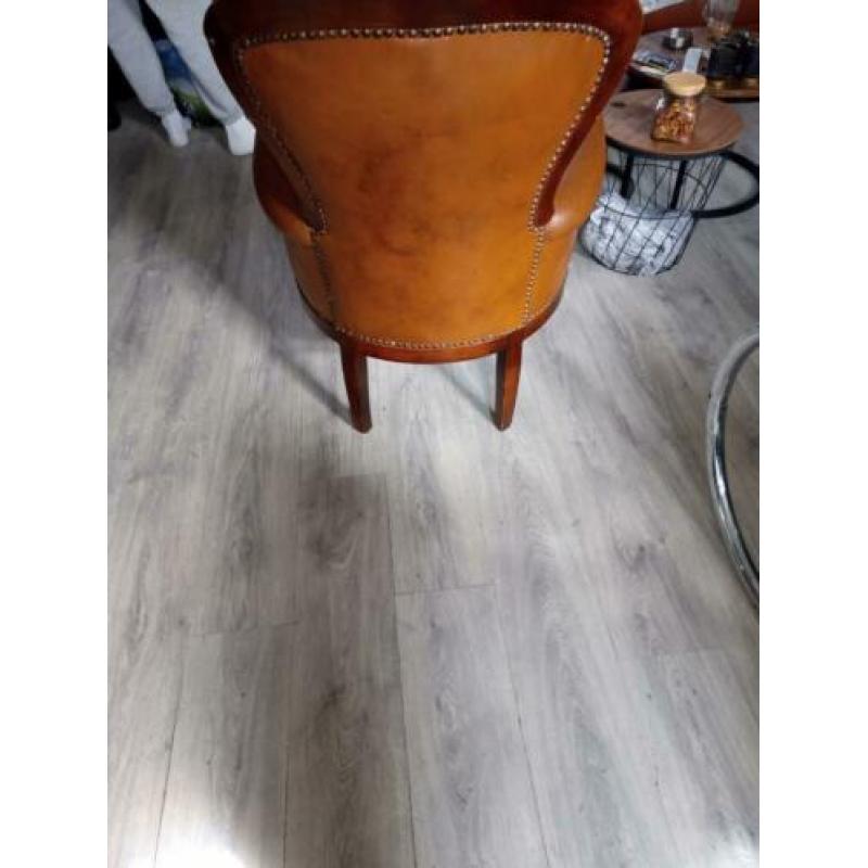 Barok stoel leer