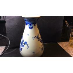 Antieke delfsblauw vaas Royal handpainted in Holland