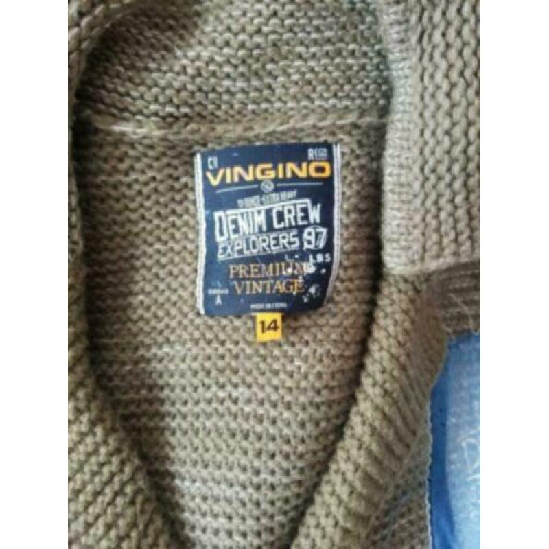 zgan Vingino vest maat 164