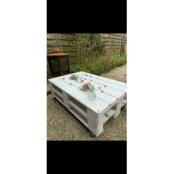 Pallet lounge set (incl pallet kussens)