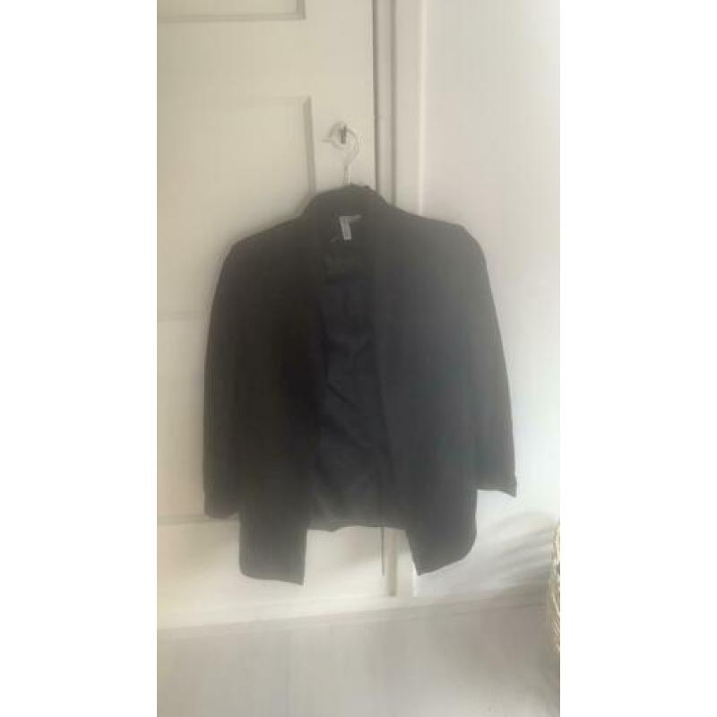Zwarte h&m blazer