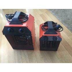 EUROM werkplaatskachels Delta 2000 en 3000 Watt