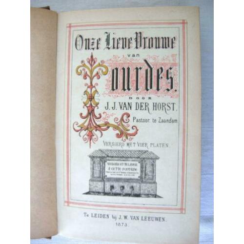 Van der Horst O. L. Vrouwe van Lourdes 1873 Leeuwen Leiden