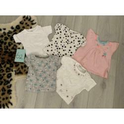 Compleet meisjes/meiden pakket 62 tumble n dry, Noppies, H&M