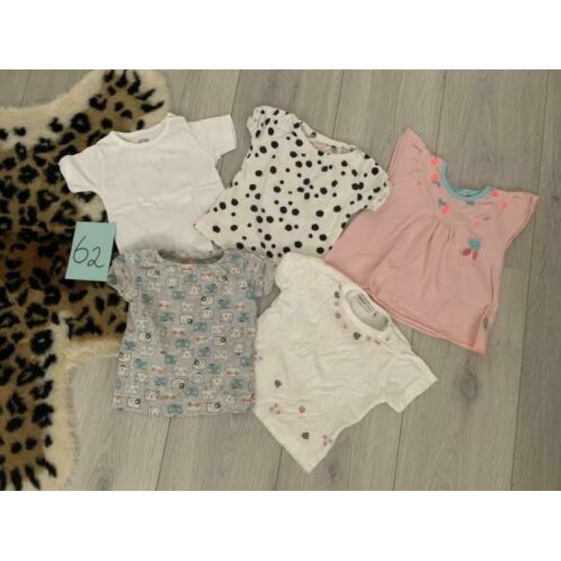 Compleet meisjes/meiden pakket 62 tumble n dry, Noppies, H&M