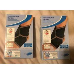 2X Voetbandage ZBF 336 van Dittmann. Health nieuw&ongedragen
