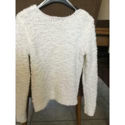 Wit vest maat S