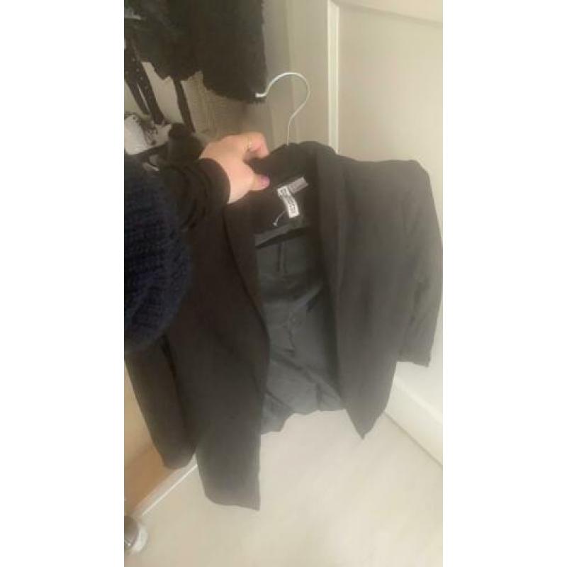 Zwarte h&m blazer