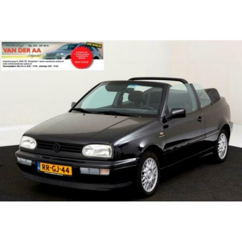 Volkswagen GOLF 1.8 I Cabriolet Linnen-kap Youngtimer!Nieuwe