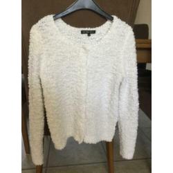 Wit vest maat S