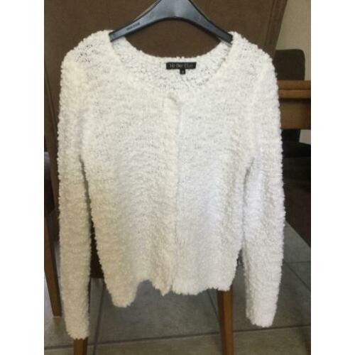 Wit vest maat S