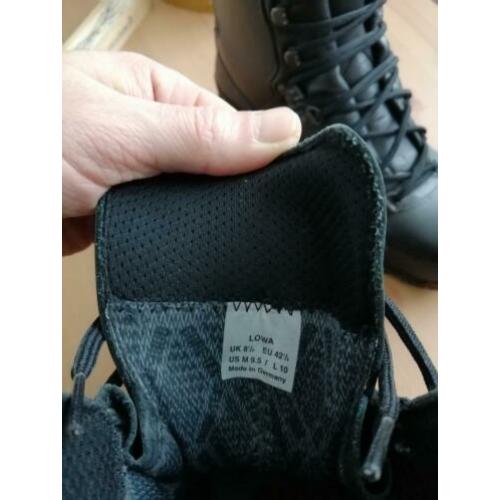 leder boots Maat 42,5 Lowa Combat boots