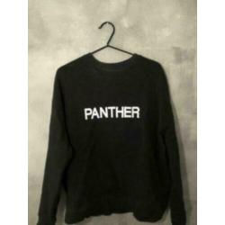 IRO Panther sweatshirt maat XS (valt ruim) zwart.