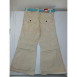Nieuw Zomer Broek/Korte Broek met afneembare benen Maat 104