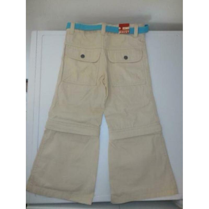Nieuw Zomer Broek/Korte Broek met afneembare benen Maat 104