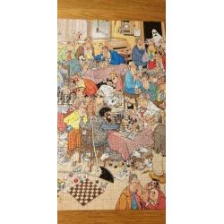 Jan van Haasteren puzzel 500 De schaakclub