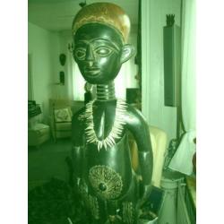 Uniek fetisch beeld ASHANTI STAM GHANA 102 cm