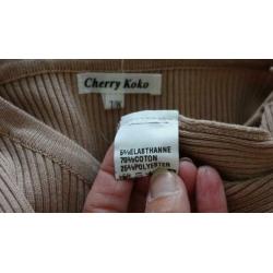 nieuw beige CHERRY KOKO jurk