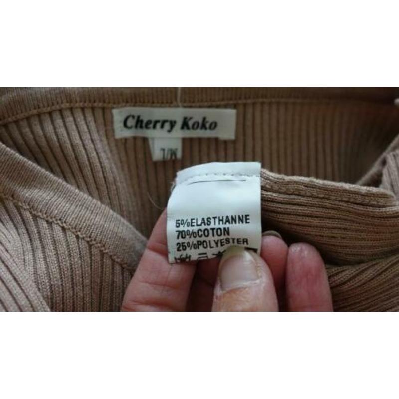 nieuw beige CHERRY KOKO jurk
