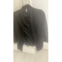 Zwarte h&m blazer