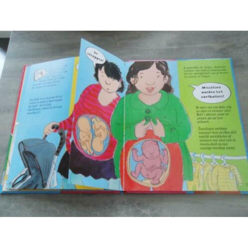 Leuk kinderboek over de zwangerschap: Baby in mama’s buik