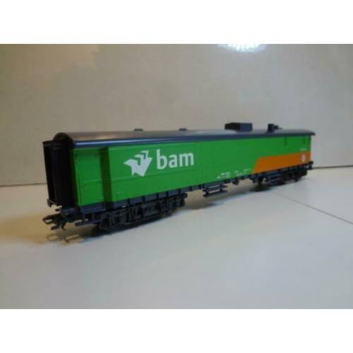 Marklin Generator wagon van de firma Bam **Nieuw**