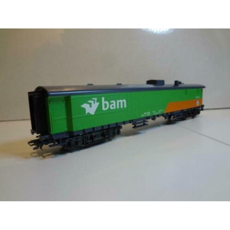Marklin Generator wagon van de firma Bam **Nieuw**
