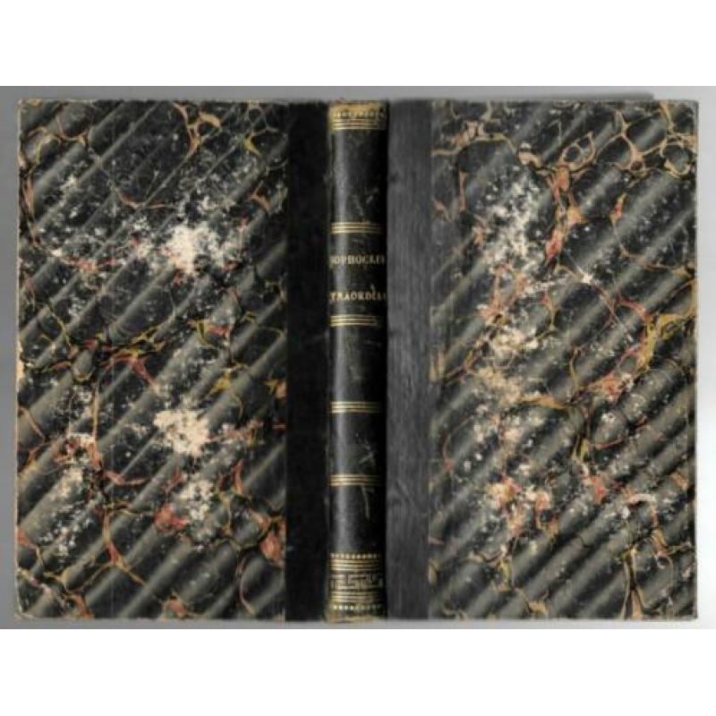 Sophoclis - Tragoediae - Versio Brunckiana ~ Leiden ~ 1823
