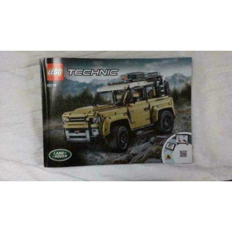Lego Technic 42110 Landrover Defender z.g.a.n
