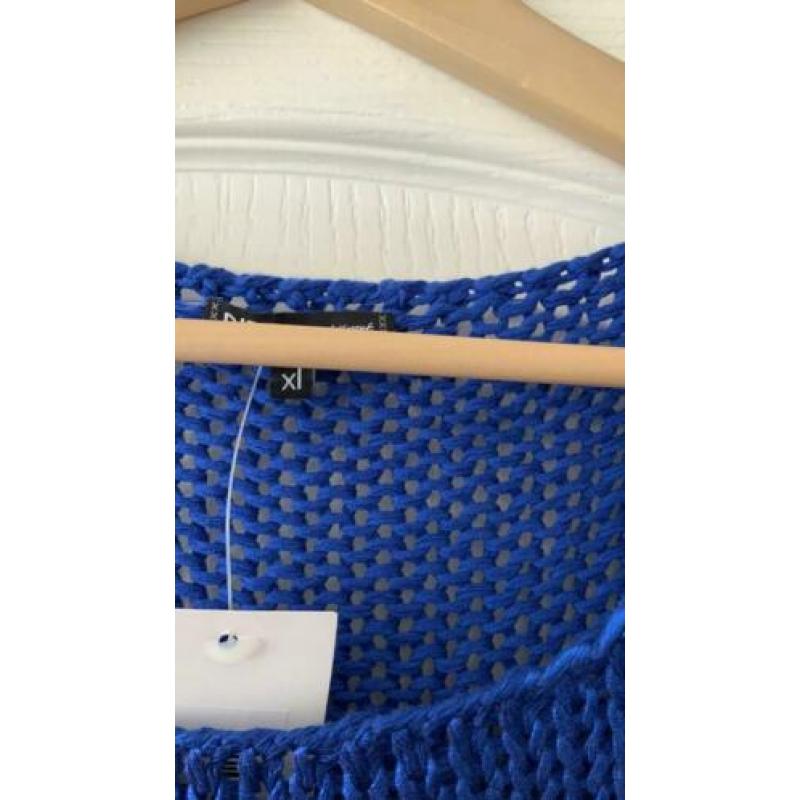 DIDI mouwloze TOP KOBALTBLAUW maat xl NIEUW!!