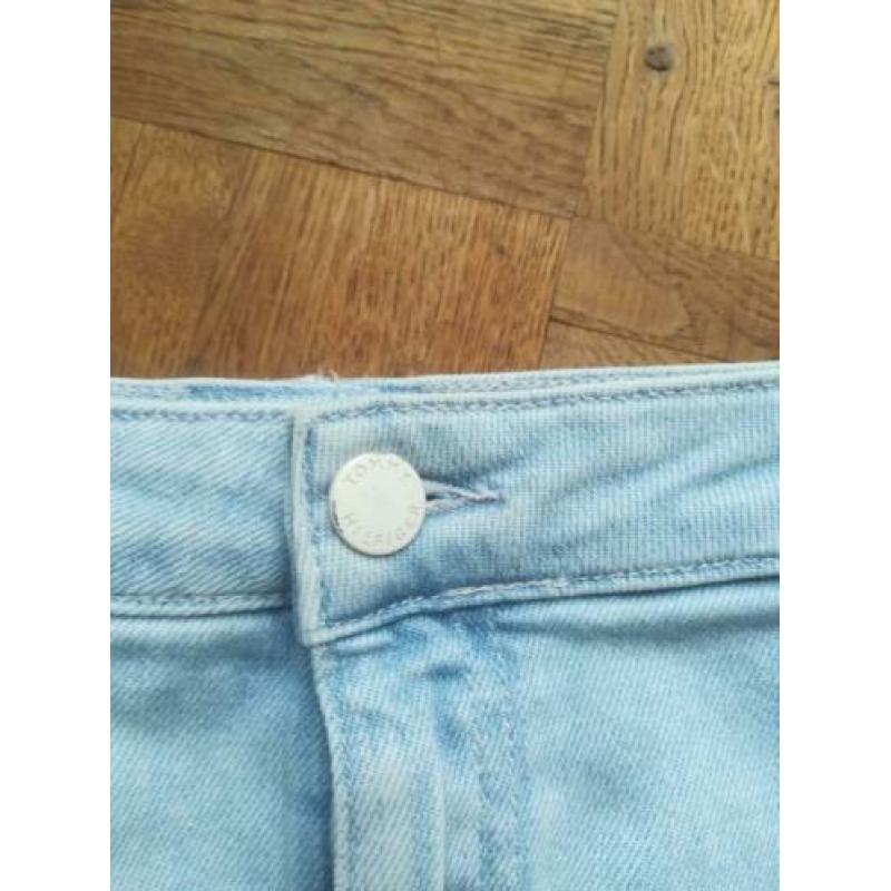 Stoere jeans rok van Tommy Hilfiger, mt 31