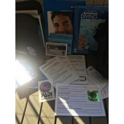 Padi Divemaster opleidingsset