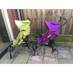Twee gratis buggy’s