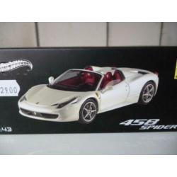 Ferrari 458 spider 1:43