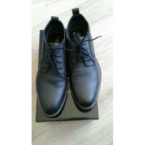 Mooie zwart lederen schoen mt 43