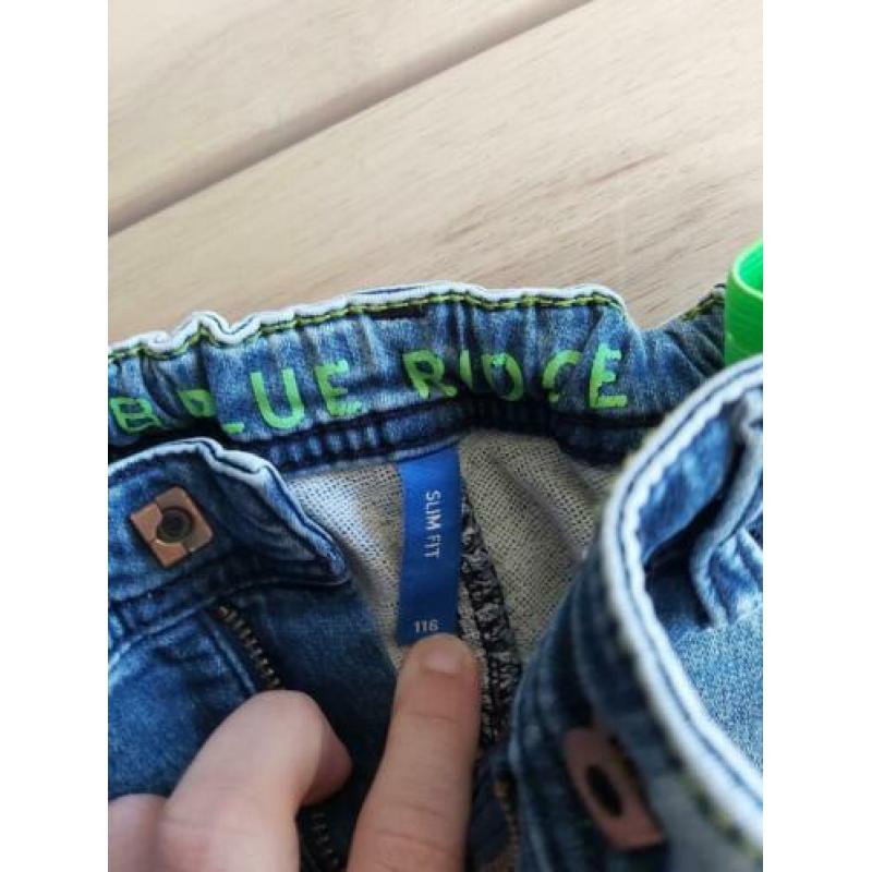 We jog jeans slimfit korte broek maat 116