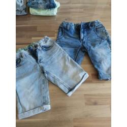 We jog jeans slimfit korte broek maat 116