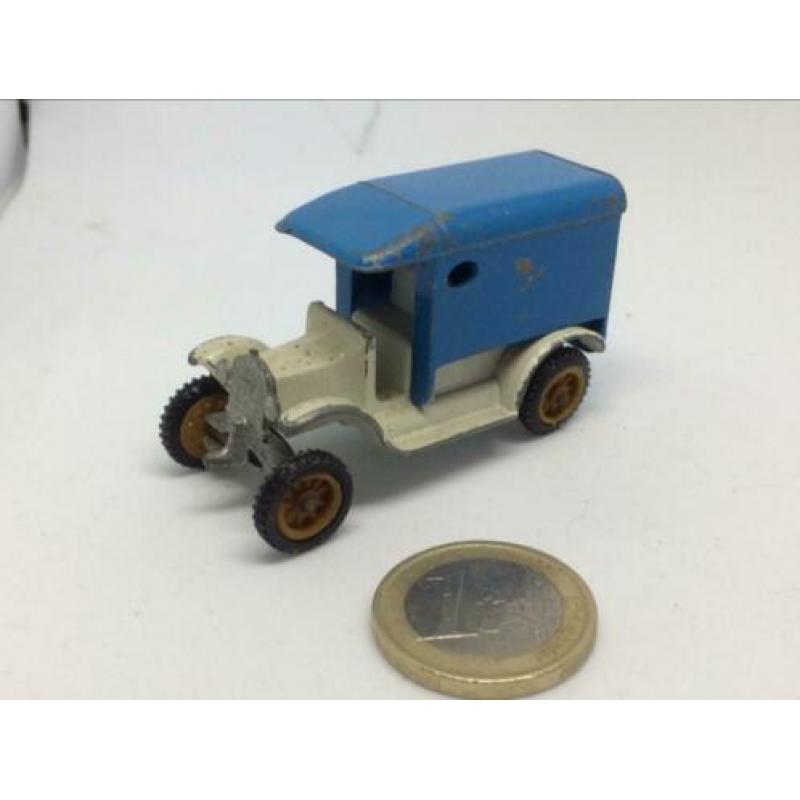 T-Ford 1919 Blauw/Wit, Best Box