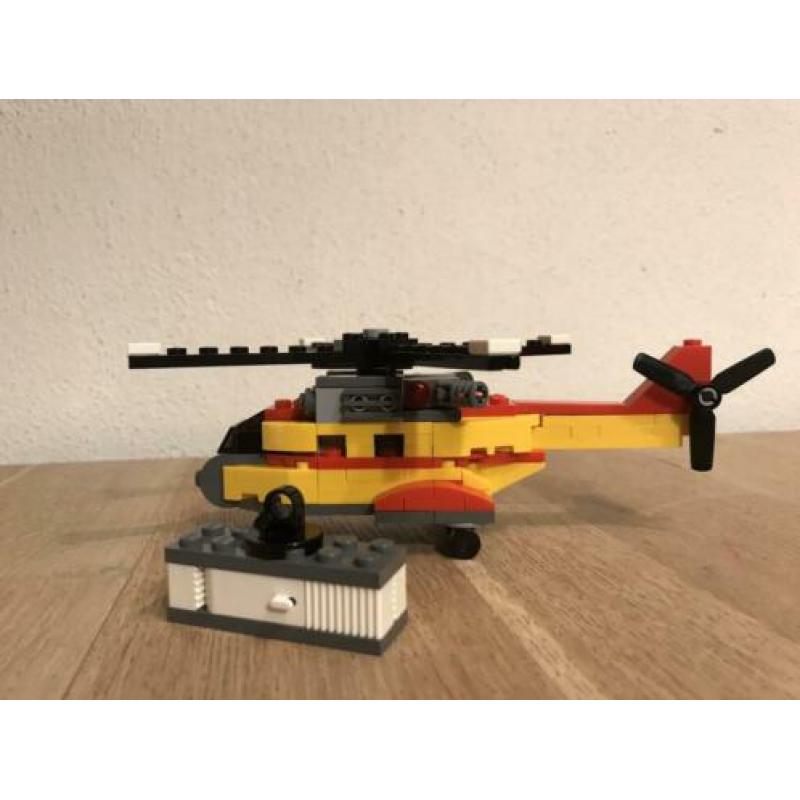 LEGO Creator 31029: vrachthelikopter/- vliegtuig, - of schip