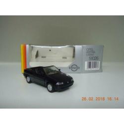 Opel Astra cabriolet. Model van het merk gama. Model nieuw.