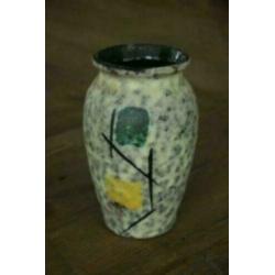 Vintage vaas, 14 cm, Scheurich, Europlinie, West Germany