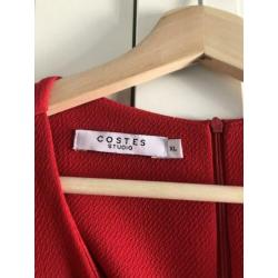 Mooi rood jurkje costes mt XL